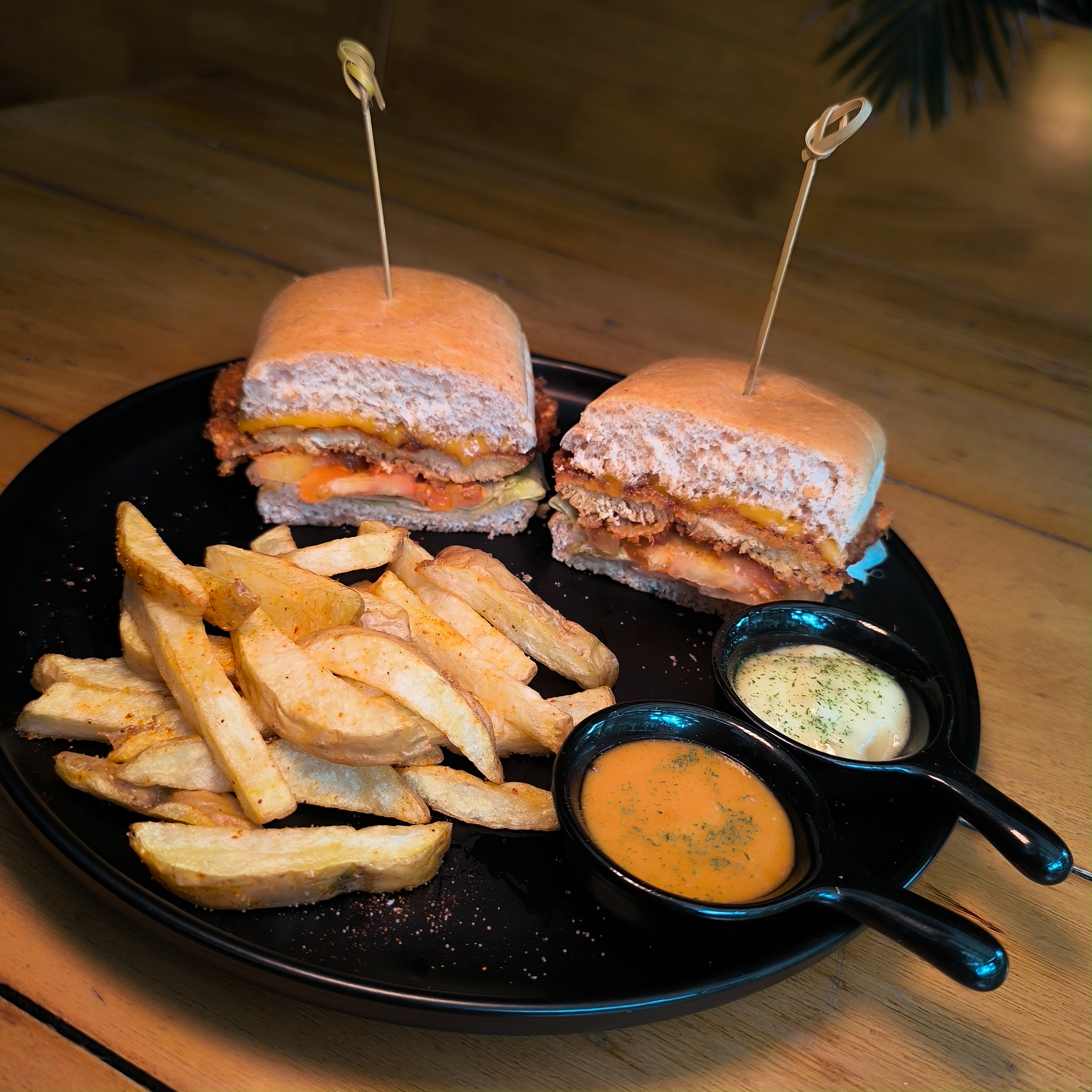 Sándwich de pollo crispy