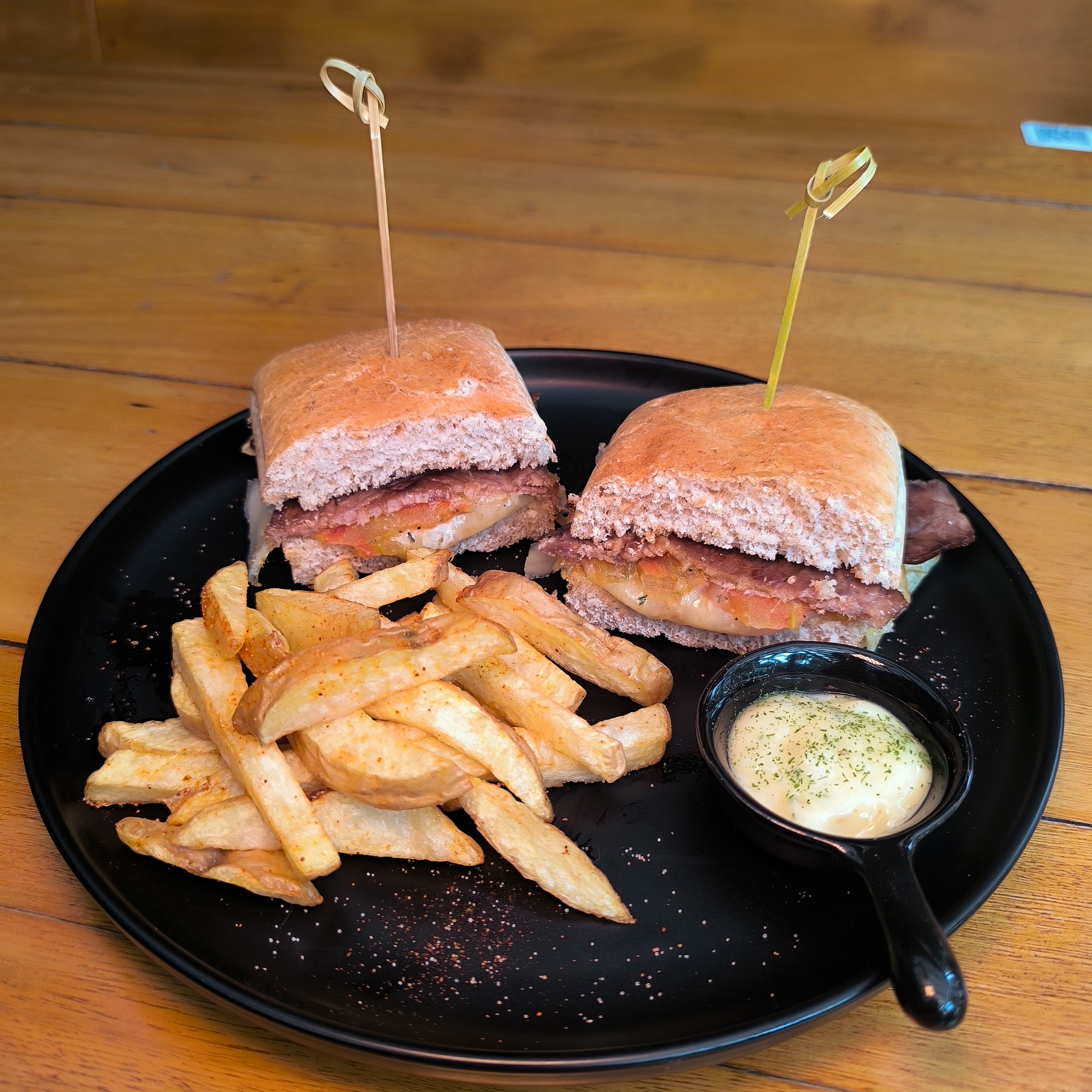 Sándwich de roast beef